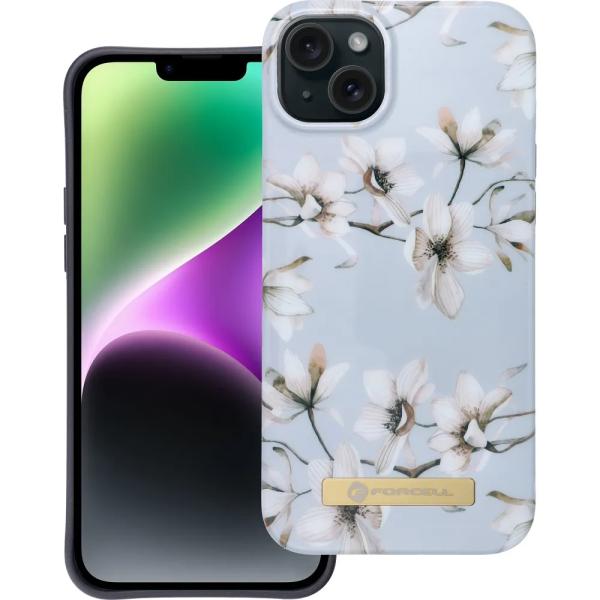 Forcell F-Protect Mirage ovitek za iPhone 14 Plus – združljiv z MagSafe, spring flowers
