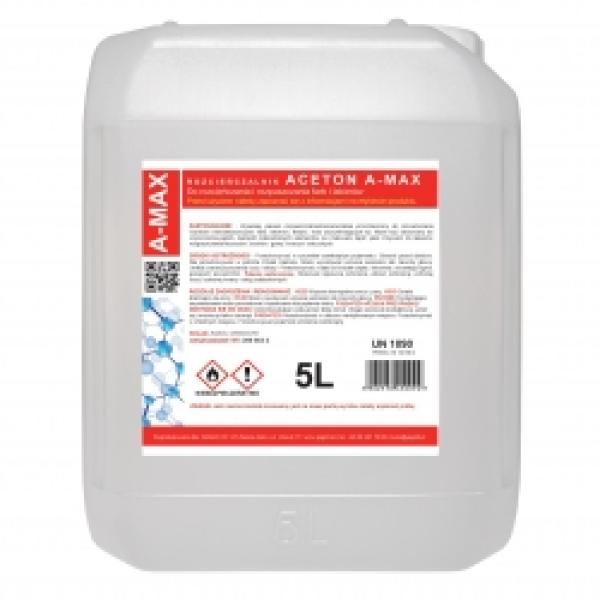 Aceton, odstranjevalec topil z acetonom A-MAX 5L