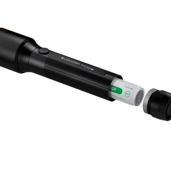 Ročna polnilna svetilka Ledlenser P6R Core, Črna