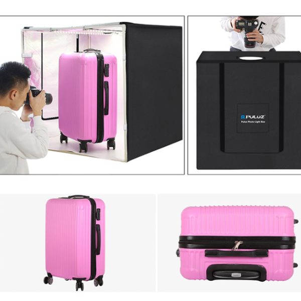 Foto šotor brez senc Puluz 80 cm LED 8500 lm