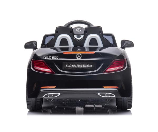Milly Mally Mercedes-Benz SLC črno vozilo na baterijski pogon
