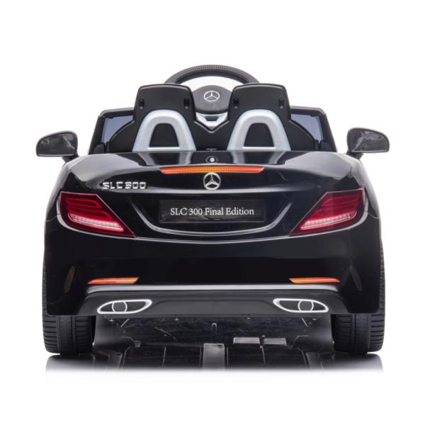 Milly Mally Mercedes-Benz SLC črno vozilo na baterijski pogon