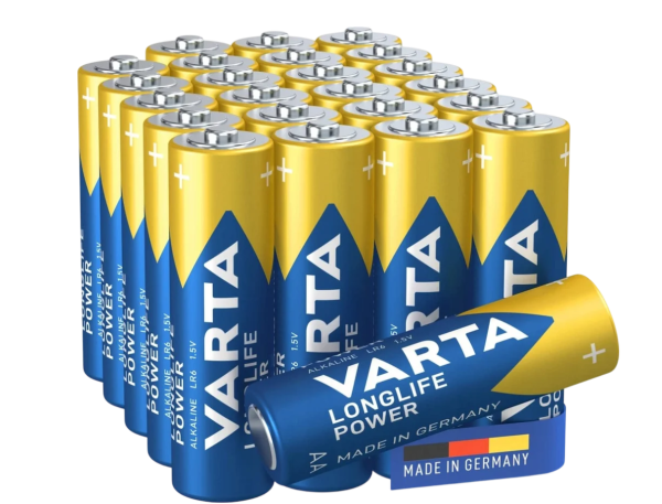 Varta Longlife Power AA (LR6) 24 kos – alkalne baterije