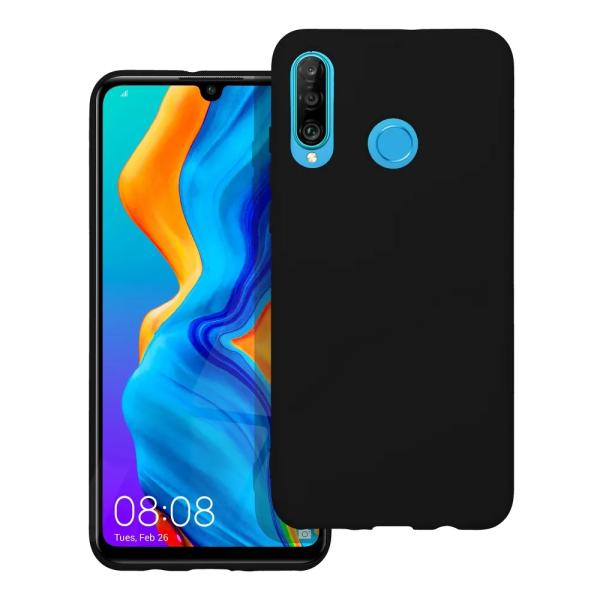 Silikonski ovitek za Huawei P30 Lite – črn