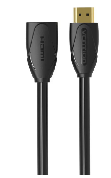 Vention HDMI podaljševalni kabel 2 m – VAA‑B06‑B200 (črn)
