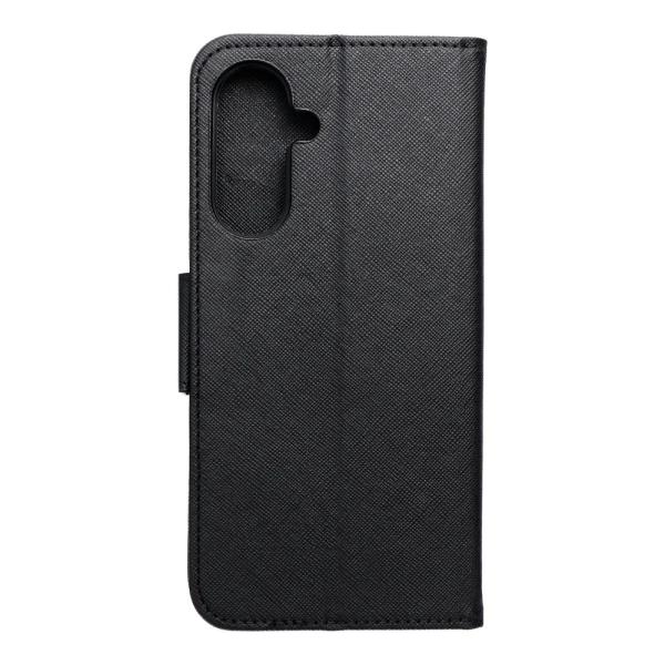 Fancy Book ovitek za Samsung A17 – črna