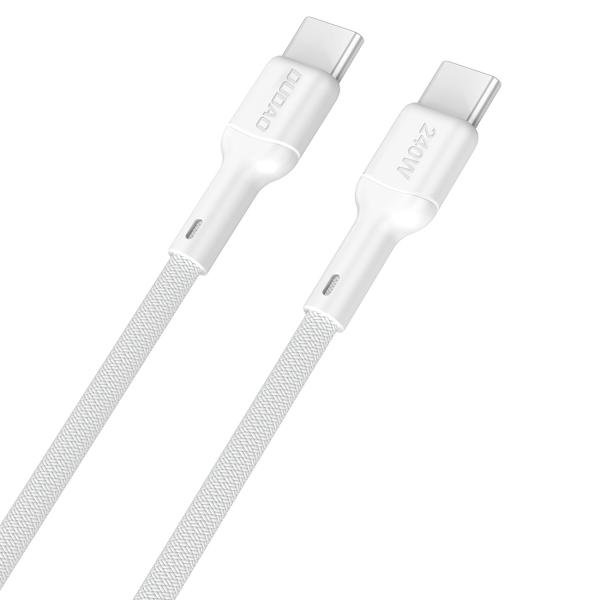 Kabel USB-C PD 240 W – 2 m (bel)