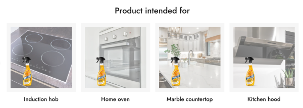 TENZI HOME PRO UNIVERZALNI ODMAŠČEVALEC – Odmaščevalec – Odstranjevalec madežev – 0,5L