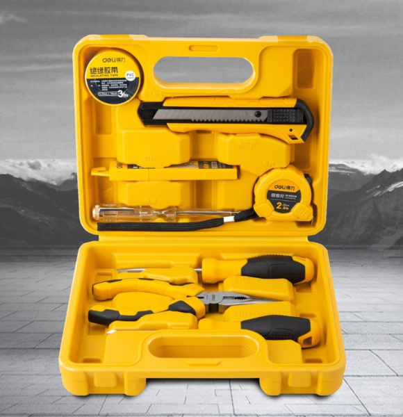 Deli Tools EDL1008J – 8-delni komplet orodja