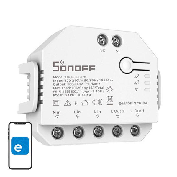 Inteligentni WiFi stikalo Sonoff Dual R3 Lite
