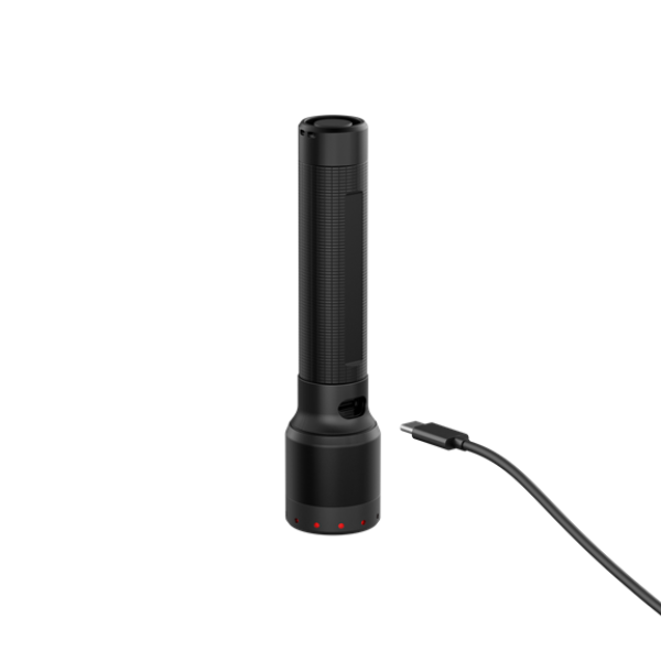 Ročna svetilka Ledlenser P6R, 2025, Črna