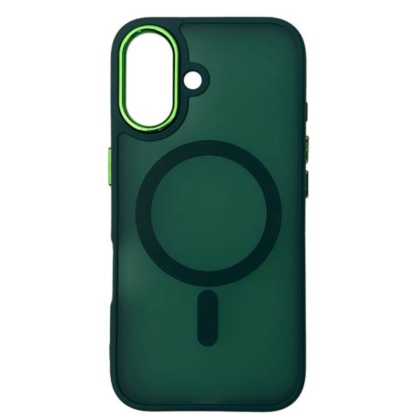 Fashion Case z MagSafe za Samsung Galaxy S24 FE – zelen