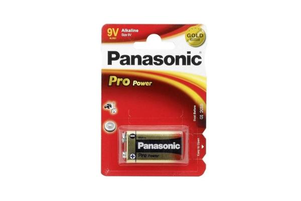 Baterija 6LR61 9V Alkaline Panasonic 1 kos