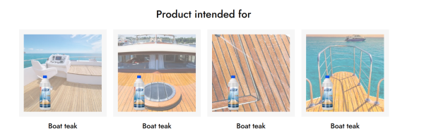 TENZI Boat Teak Coating B-25 – profesionalni impregnant za zaščito in nego tikovine na čolnih in jahtah, dolgotrajna vodoodbojna zaščita proti vodi, s