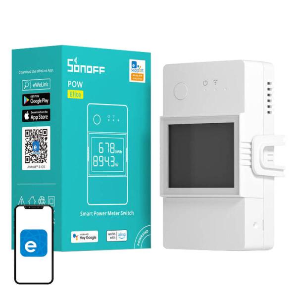 WiFi stikalo z merilnikom toka Sonoff POWR320D POW Elite