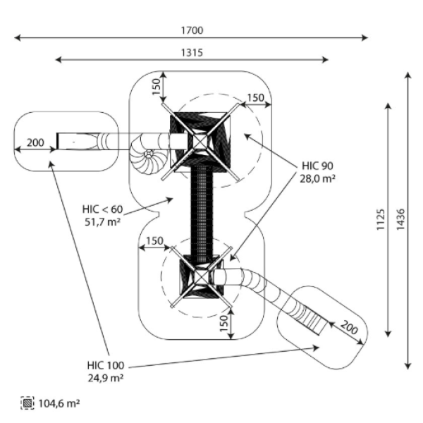 Igralni kompleks Vinci Play MAXX 2610