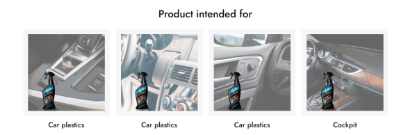 TENZI Detailer Clean Cockpit – Čistilo za močno umazane plastične dele kokpita – 0,6L