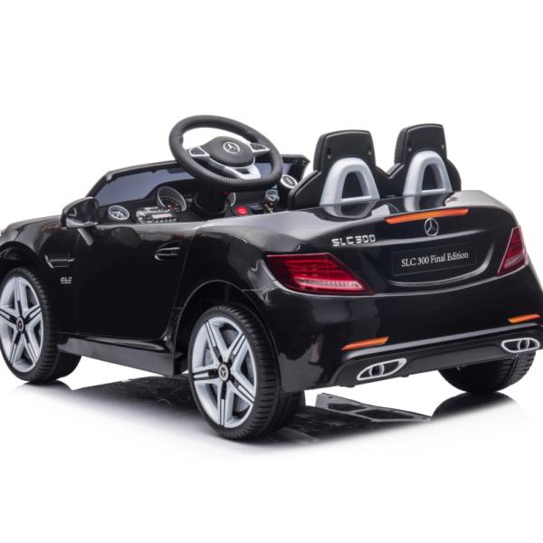 Milly Mally Mercedes-Benz SLC črno vozilo na baterijski pogon