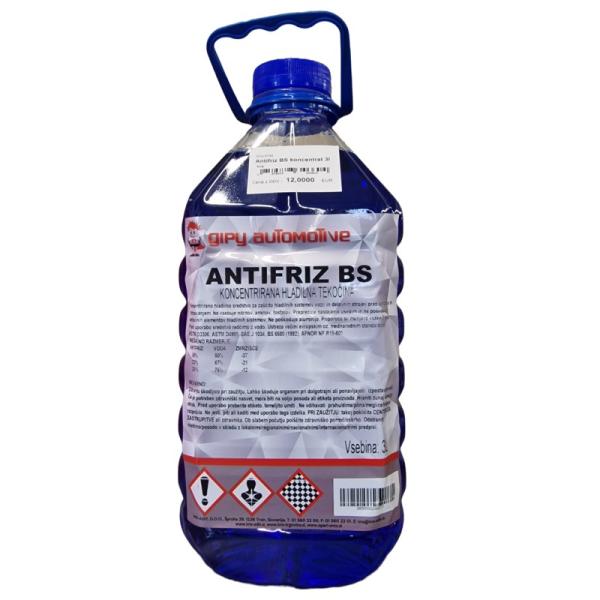 Hladilna tekočina - Antifriz BS 3L
