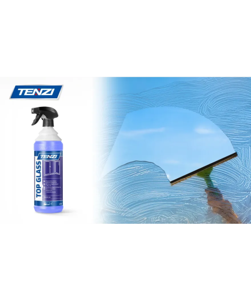 TENZI Top GLASS – Čistilo za steklo, ogledala in okna – Pripravljeno za uporabo – 1L