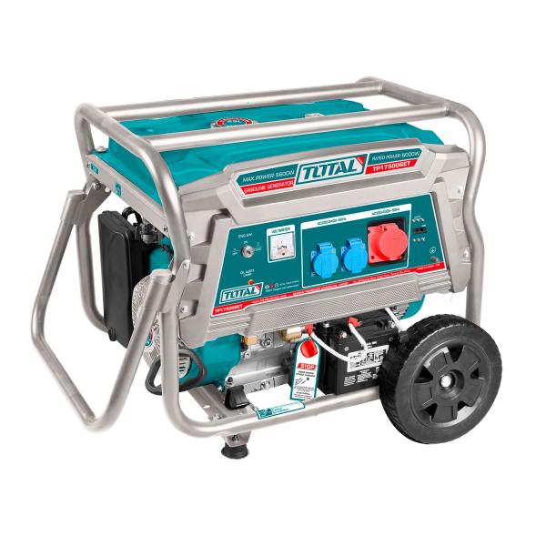 3-fazni bencinski generator 6,6kW, 25L/15KM/9ur/3000rpm INDUSTRIAL (TP175006ET)
