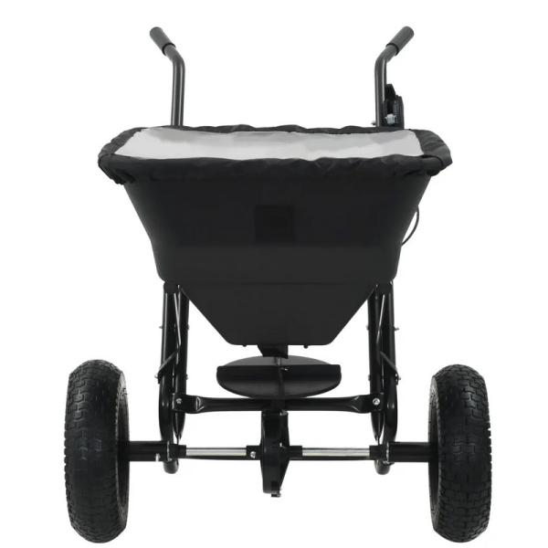 Ročni posipalec / sejalec PVC in jeklo 106x73x76 cm 45 L