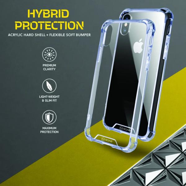 ROAR Armor ovitek za Samsung Galaxy S25 – transparenten