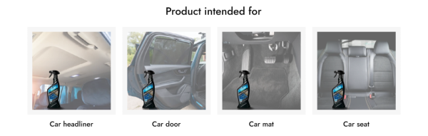 TENZI Detailer Clean Upholstery – Čistilo za tekstilne površine in sedeže – 0,6L