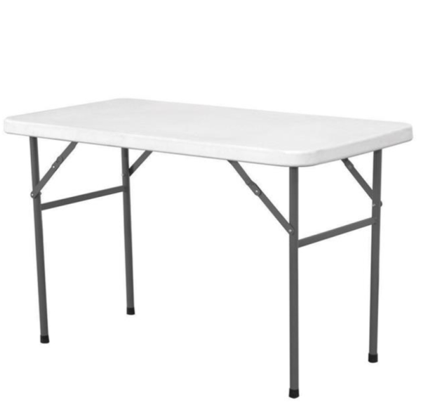 Zložljiva catering miza 122 × 61 cm z nosilnostju do 130 kg – Hendi 810934
