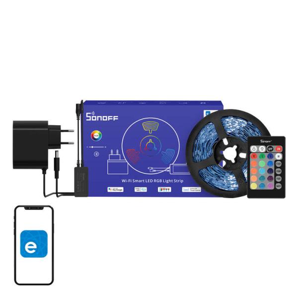 Inteligentna LED RGB WiFi traka Sonoff L2 Lite 5 m