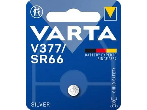 VARTA srebrna baterija V377 / SR66 24mAh 1,55V 1 kos