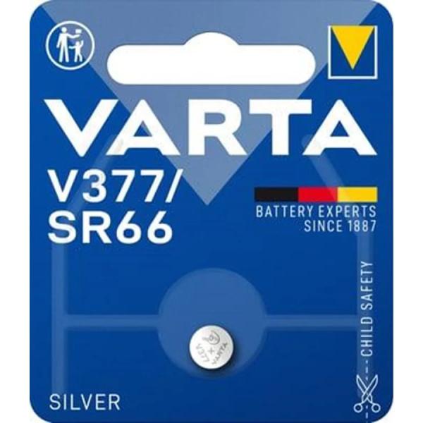 VARTA srebrna baterija V377 / SR66 24mAh 1,55V 1 kos