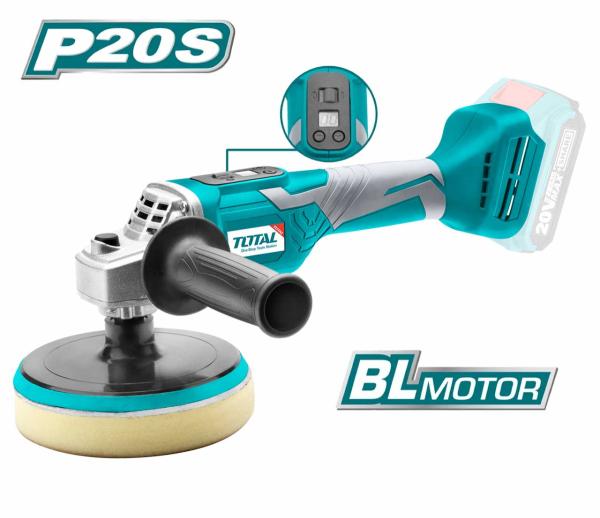 Akumulatorski brusilnik za poliranje 20V/2800rpm/P20S/ INDUSTRIAL (Brez baterije) (TAPLI2001)
