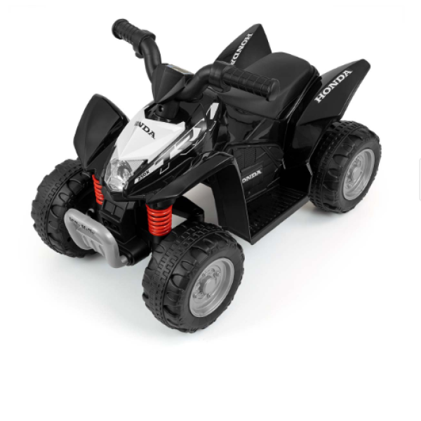 Električni otroški štirikolesnik Honda ATV Black - črna barva
