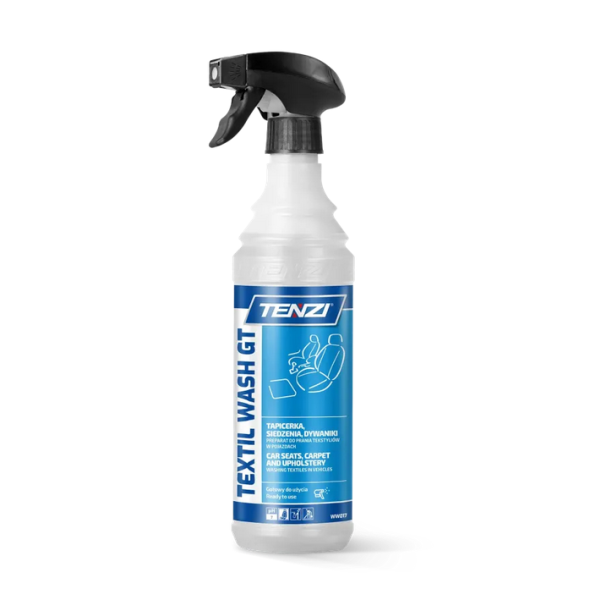 TENZI Textil Wash GT – Čistilo za tekstilne površine in oblazinjenje – Pripravljeno za uporabo – 0,6L