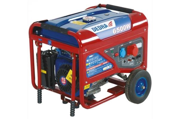 Bencinski agregat Dedra 6,5 kW + baterijski vijačnik Villager VLN SDL 4.0