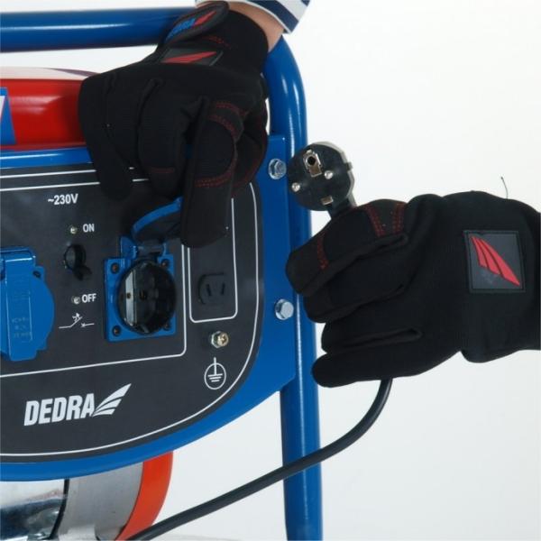 Bencinski agregat DEDRA 2,0 kW + DARILO kotni brusilnik VILLAGER VLN433 900W