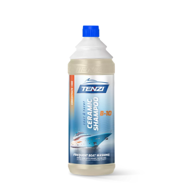 TENZI Boat Ceramic Shampoo B-10 (keramični kremenčev šampon za čolne in jahte, hidrofobni nanos) – 1 l