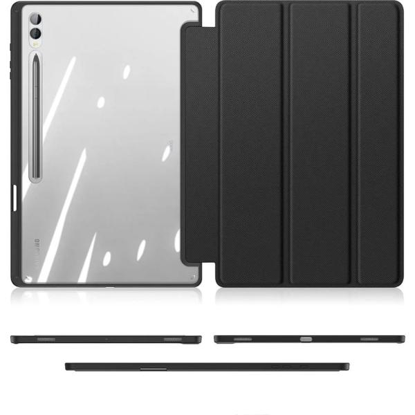 Ovitek DUX DUCIS TOBY s prostorom za pisalo za Samsung Galaxy Tab S10 Ultra / Samsung Galaxy Tab S9 Ultra / Samsung Galaxy Tab S8 Ultra – črn