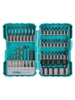 45-delni set udarnih izvijačev in svedrov/ INDUSTRIAL (TACSDL24502)