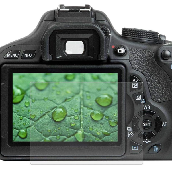 Zaščitno steklo PULUZ 2.5D Curved Edge 9H za zaslon fotoaparatov Canon (za modele: 650D / 70D / 700D / 750D / 760D / 80D)