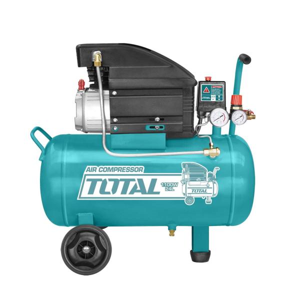Zračni kompresor 24L / 1.1 kW / 96db / 8bar/INDUSTRIAL (TC202461E)