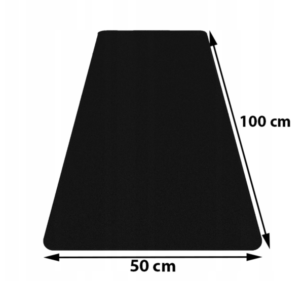 Podloga pod miško in tipkovnico XXL – 100 × 50 cm