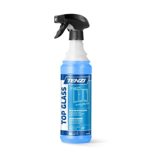 TENZI Top GLASS Premium GT – Premium čistilo za steklo in ogledala – Pripravljeno za uporabo – 0,6L