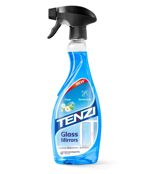 TENZI HOME PRO ČISTILO ZA STEKLA IN OGLEDALA – Čistilo za okna in ogledala – 0,5L
