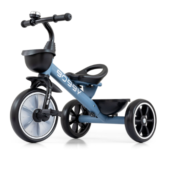 Tricikel Bobby Denim za otroke - Modra barva