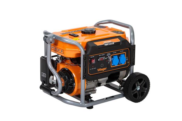 Agregat VILLAGER VGP 3300 S 2,8 kW + DARILO kotni brusilnik VILLAGER VLN433 900W