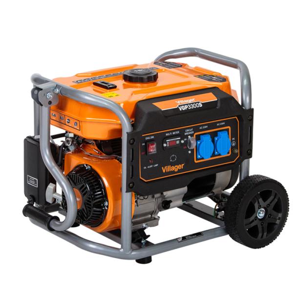 Agregat VILLAGER VGP 3300 S 2,8 kW + DARILO kotni brusilnik VILLAGER VLN433 900W