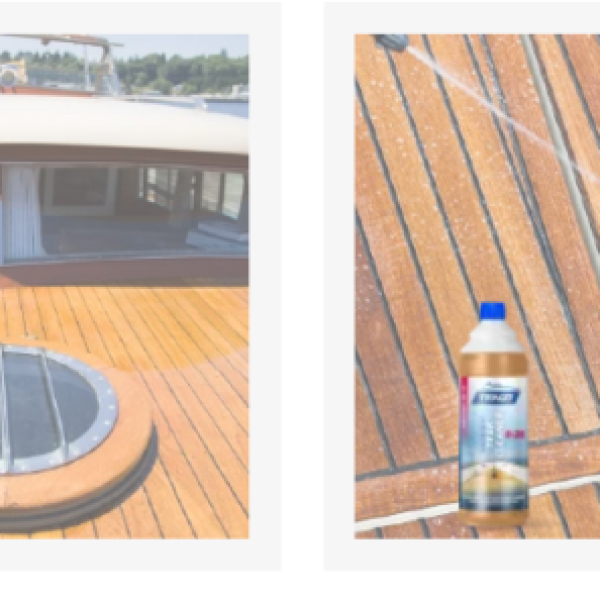 TENZI Boat Teak Cleaner B-26 – čistilo za tikov les čolnov in jaht, 1 L