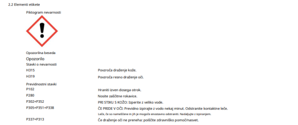 TENZI Boat Sanitary Cleaning B‑04 – Koncentrat za čiščenje sanitarij – Za čolne in jahte – 1 L